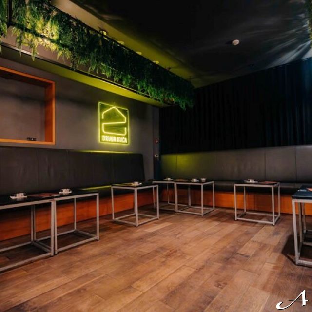 Kafana Druga Kuća - prazan enterijer
