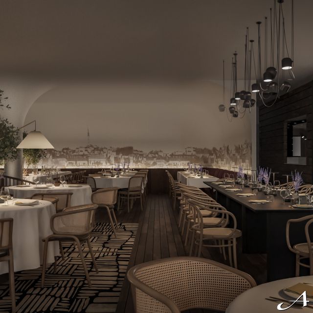 Doček Nove godine - elegantni restoran