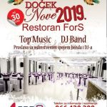 Restoran Fors Doček Nove godine 2026