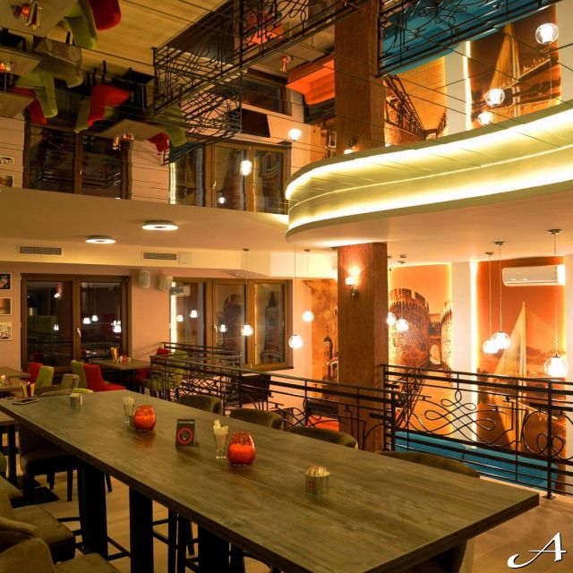 Doček Nove godine - enterijer restorana