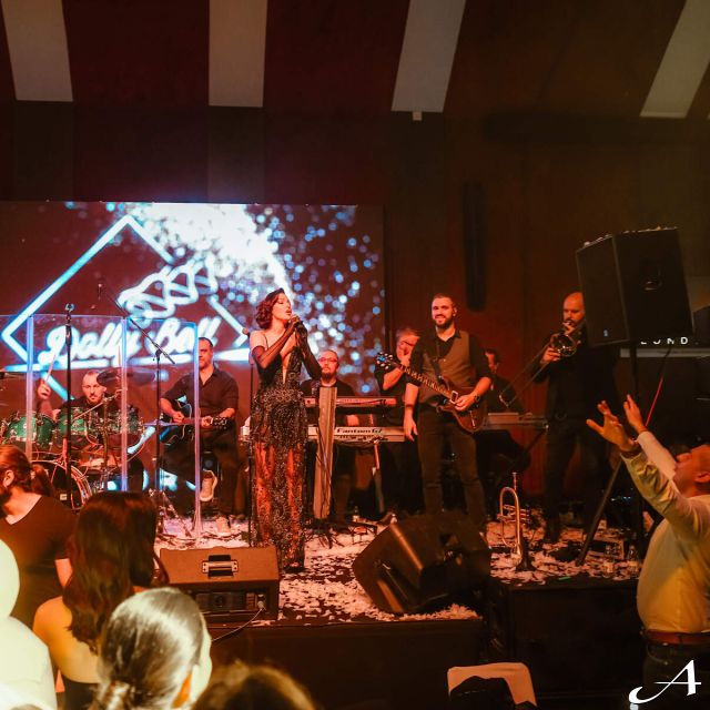 Sava Centar sala - bend na bini