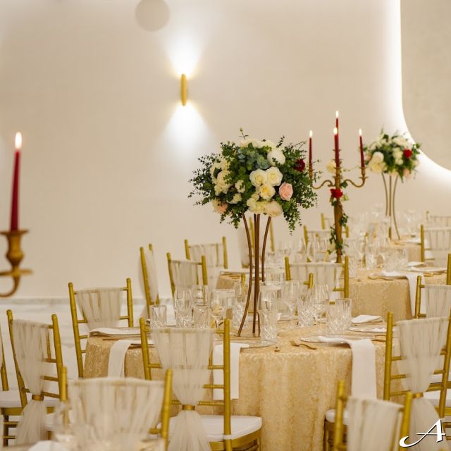 Faena Event Hall - dekorisani stolovi
