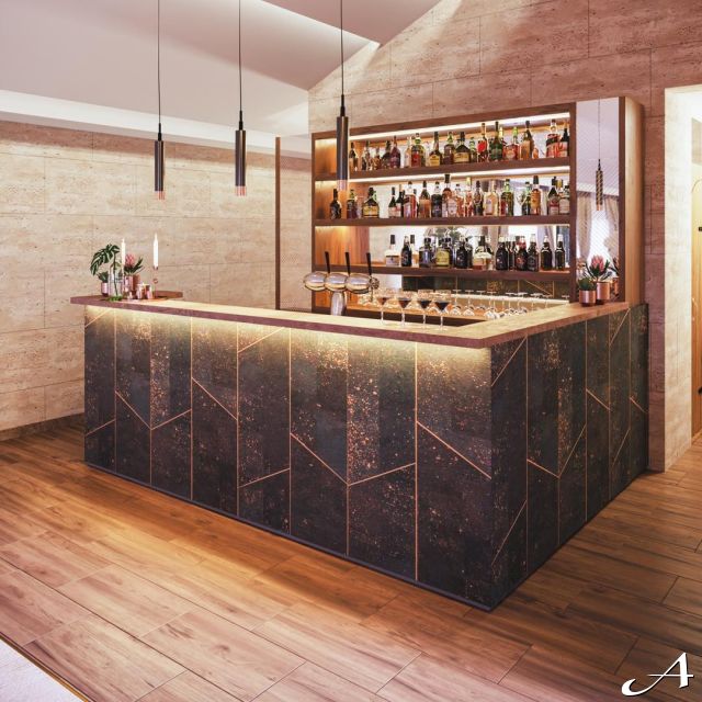 Hotel restoran - moderan bar