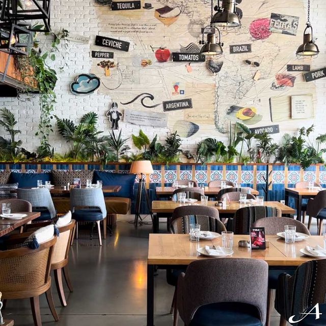 Toro Latin GastroBar - enterijer restorana