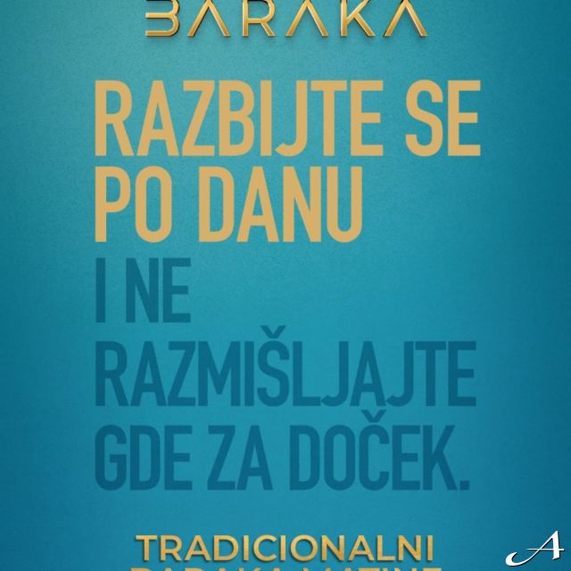 Klub Restoran Baraka - plakat događaja