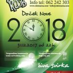 Klub Šuma Ada Ciganlija Nova godina 2026