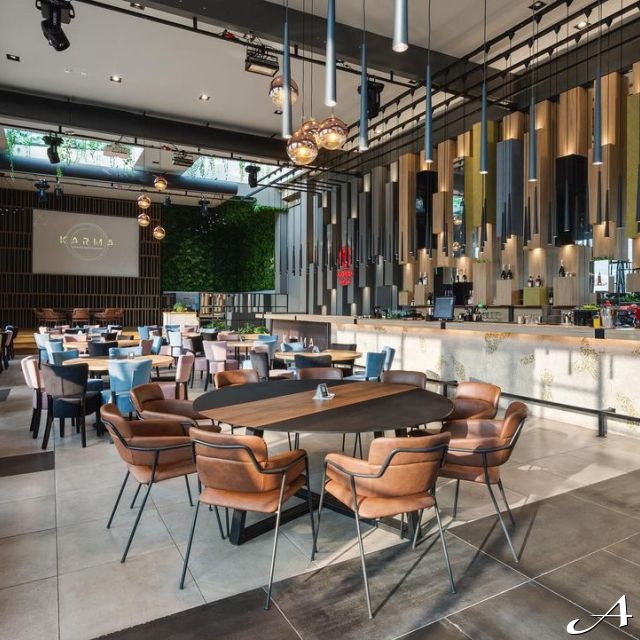 Restoran Karma - moderan enterijer