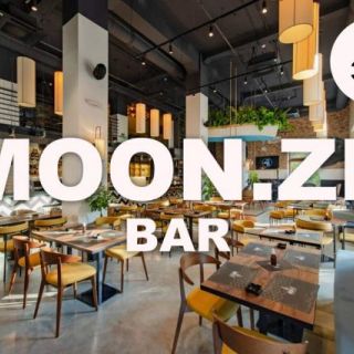 MoonZe doček Nove godine - enterijer bara