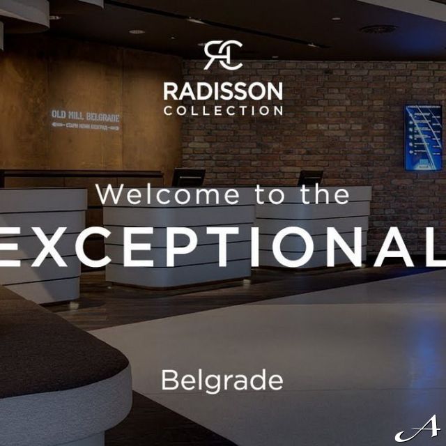Hotel Radisson Collection Old Mill - recepcija i stepenice