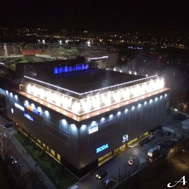 Restoran Stadion - noćni pogled