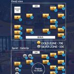 Restoran Gabbiano Doček Nove godine 2026