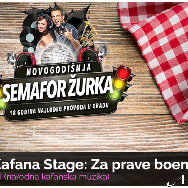 Semafor žurka - logo i par