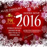 Doček Nove godine u klubu Danguba
