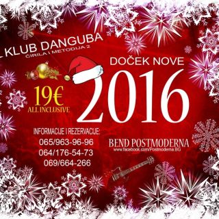 Klub Danguba - novogodišnja proslava