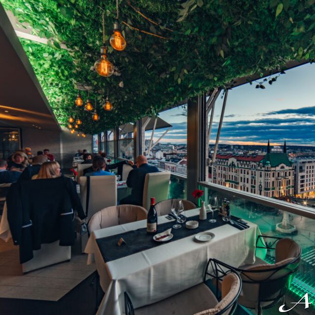 Restoran Caruso - pogled sa terase