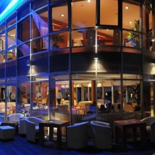 Splav restoran Sirena - noćni ambijent