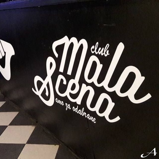 Doček Nove godine - klub Mala scena logo