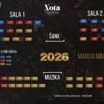 Doček Nove godine u restoranu Nota