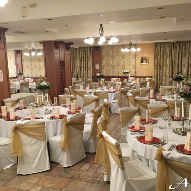 Novogodišnji doček - dekorisane sale