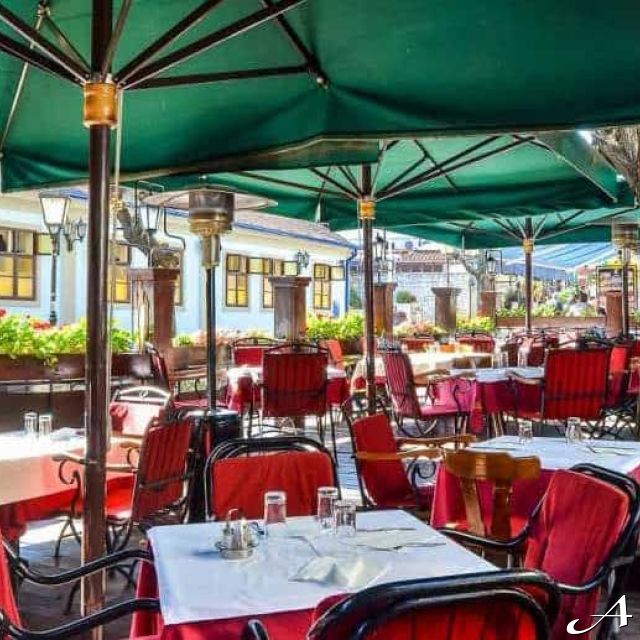 Doček Nove godine - bašta restorana