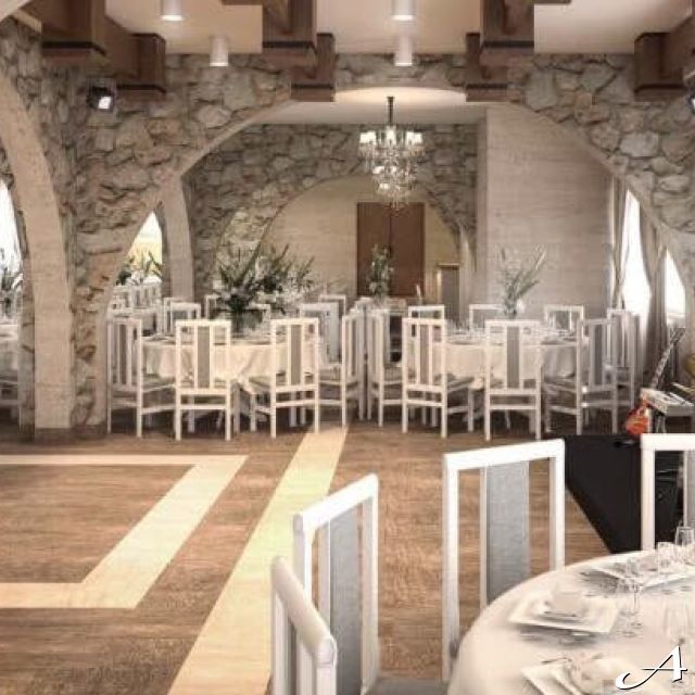 Hotel restoran Vila Konak - praznični enterijer