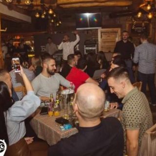 Kafana Barberi - ljudi u kafani