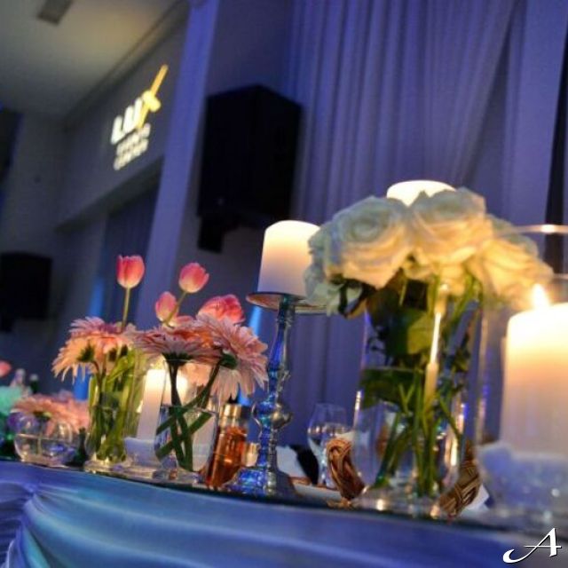 New Lux Events Center - sto sa svećama