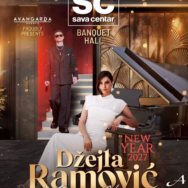 Sava Centar sala - muzičari i klavir