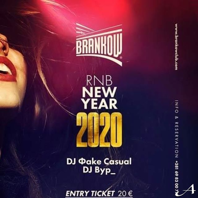 Klub Brankow - novogodišnja žurka