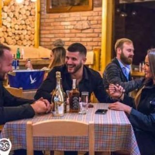 Kafana Barberi - ljudi u kafani