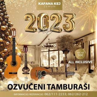 Doček - tamburaši i dekoracija