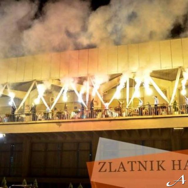 Restoran Zlatnik Hall - svetlosni efekti