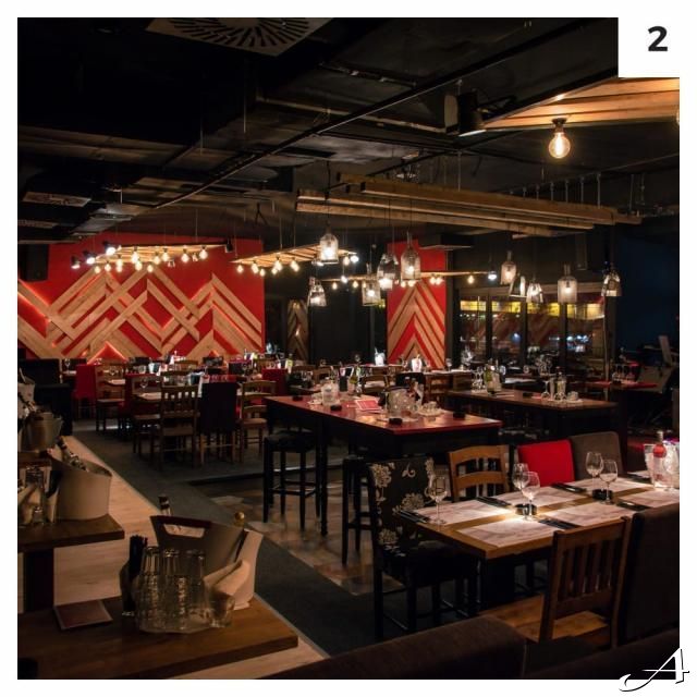 Klub restoran Baraka - prazni stolovi i stolice