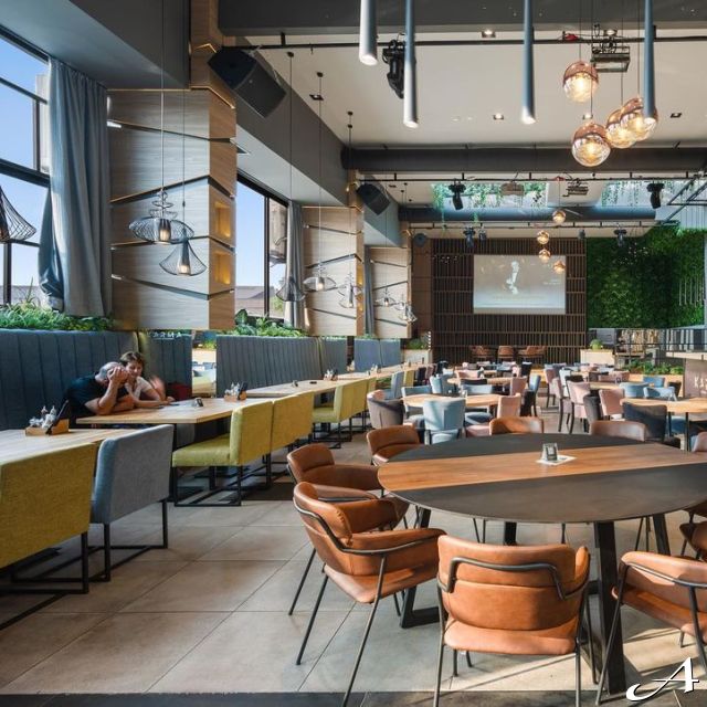 Restoran Karma - moderno uređeni enterijer