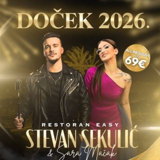 Nova godina - dvoje pevača
