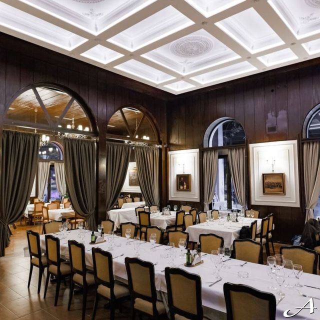 Restoran Milošev Konak - elegantna trpezarija