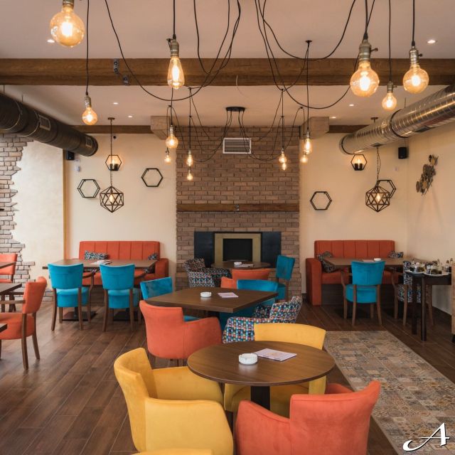 Restoran Miris Dunava - moderno uređena sala
