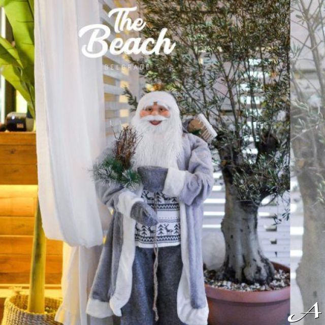 The Beach Belgrade - novogodišnja dekoracija