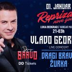 Repriza dočeka Nove godine - Dragi Bravo žurka i koncert Vlade Georgieva