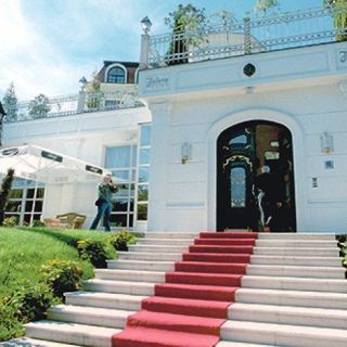 Doček Nove godine - vila spolja