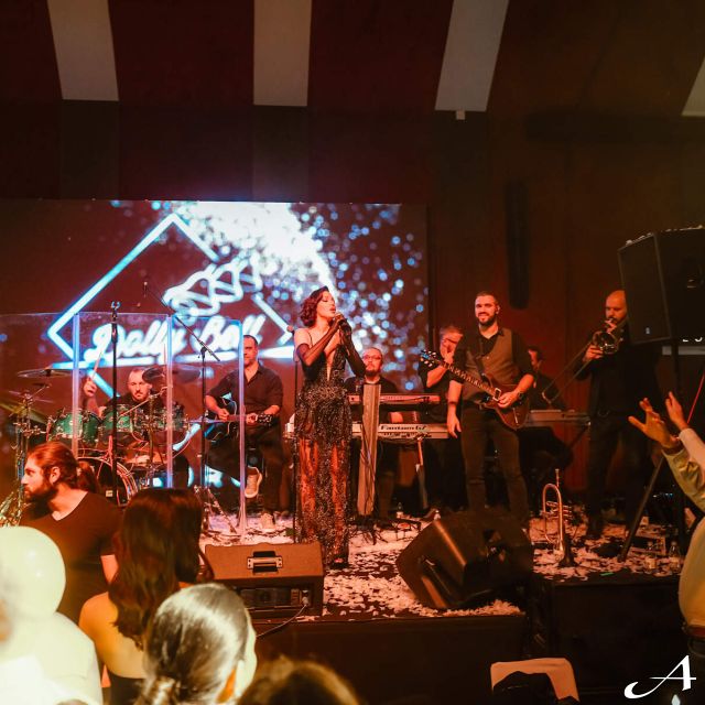Sava Centar Immersive Hall - bend na bini