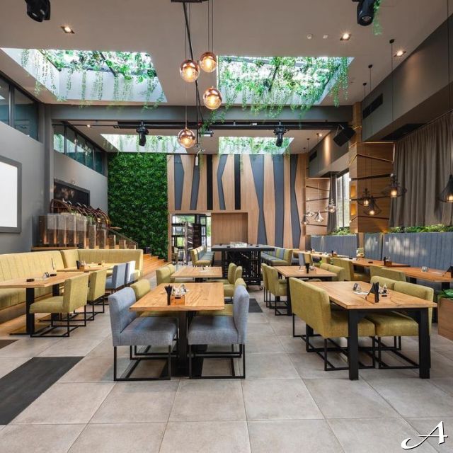 Restoran Karma - moderno uređena sala