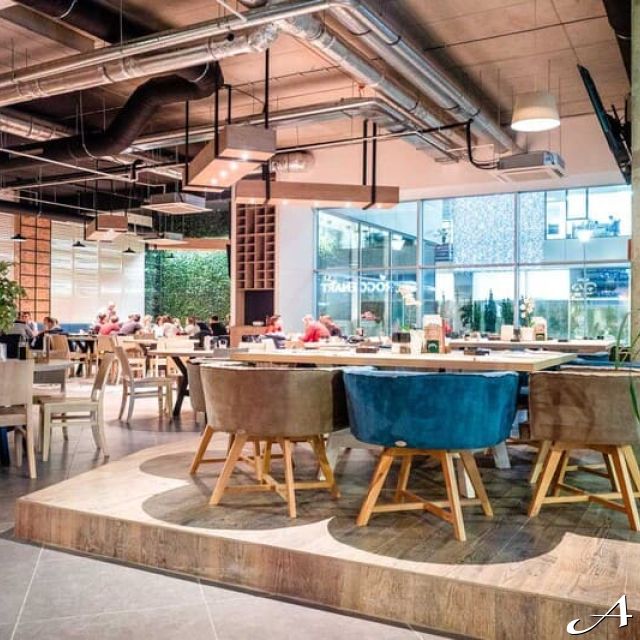 Restoran Take Square - moderno uređenje