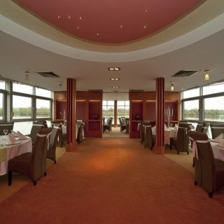Splav restoran Sirena - praznični enterijer
