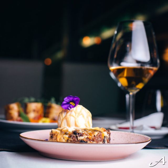 Restoran Caruso - desert i vino