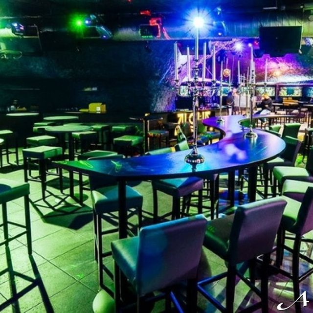 Klub Aloha - prazan enterijer kluba