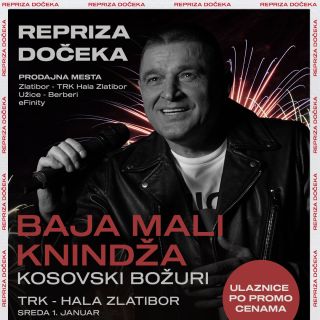 Nova godina - muzičar sa mikrofonom