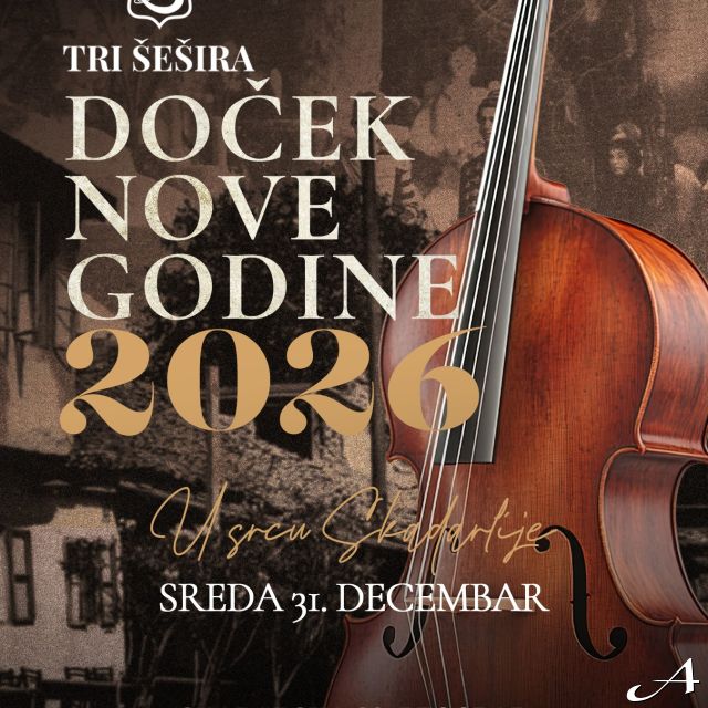Doček Nove godine - kontrabas i tekst
