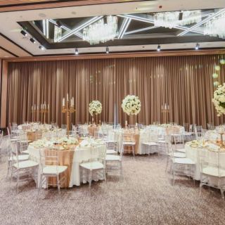 Hilton doček Nove godine - dekorisane sale