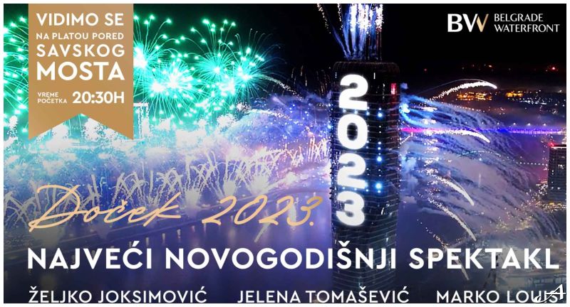 Beograd na vodi Doček Nove godine 2026